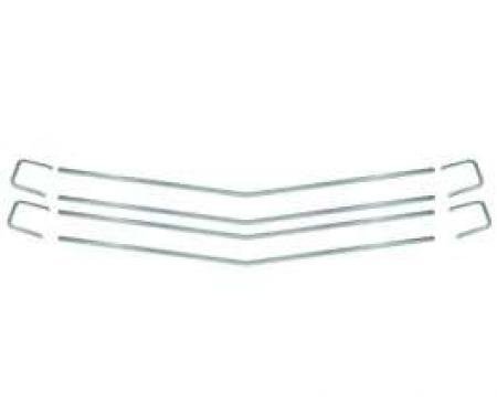 Chevelle Grille Moldings, For All Cars Except Super Sport, 1970