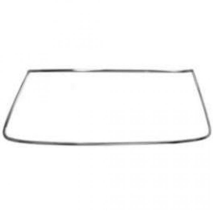 Redline Restomotive® Chevelle 64-65 2dr exc.sedan (5-Pieces) RR. Window Reveal Moulding Set LG-00-1412-A
