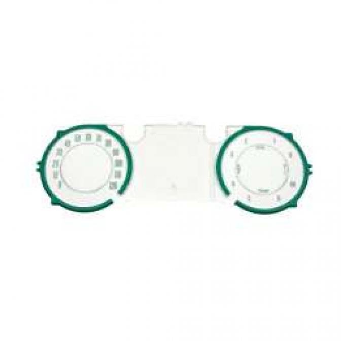 Chevelle Instrument Cluster Lens, For Cars With Gauge Package, 1964-1965