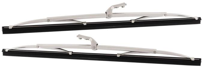 Chevy Windshield Wiper Blades, Electric Style, 1957