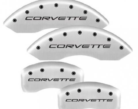 Satin Caliper Covers for Chevrolet Corvette