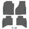 FlexTread 12-18 Dodge Ram 1500 Quad Cab/19-24 Dodge Ram 1500 Classic Quad Cab (4 pc) w/ Lonestar Logo NGTT12057