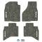 FlexTread 12-18 Dodge Ram 1500 Quad Cab/19-24 Dodge Ram 1500 Classic Quad Cab (4 pc) w/ RAM Text Logo NGTT12016