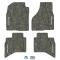 FlexTread 12-18 Dodge Ram 1500 Quad Cab/19-24 Dodge Ram 1500 Classic Quad Cab (4 pc) w/ Bighorn Logo NGTT12018