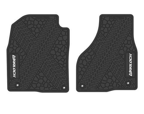FlexTread 19-24 RAM 1500 Classic Floor Mats (2pc) w/ Warlock Logo NGTT11020