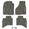 FlexTread 12-18 Dodge Ram 1500 Quad Cab/19-24 Dodge Ram 1500 Classic Quad Cab (4 pc) w/ Lonestar Logo NGTT12057