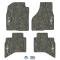 FlexTread 12-18 Dodge Ram 1500 Quad Cab/19-24 Dodge Ram 1500 Classic Quad Cab (4 pc) w/ Lonestar Logo NGTT12057