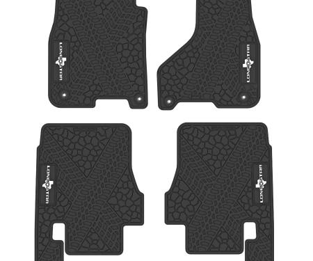 FlexTread 12-18 Dodge Ram 2500/3500 Mega Cab (4 pc) w/ Lonestar Logo NGTT15057