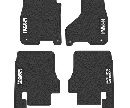 FlexTread 12-18 Dodge Ram 2500/3500 Mega Cab (4 pc) w/ Power Wagon Logo NGTT15055