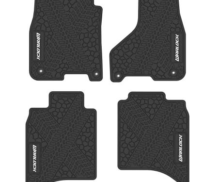 FlexTread 19-24 Dodge Ram 1500 Classic Crew Cab (4 pc) w/ Warlock Logo NGTT14020