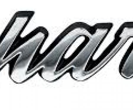 Dodge Charger Cursive Emblem, 1966-1974