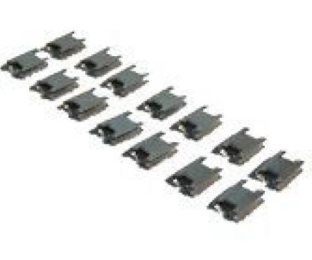 Triumph Outer Door Waist Seal Clip Set, 1961-1976