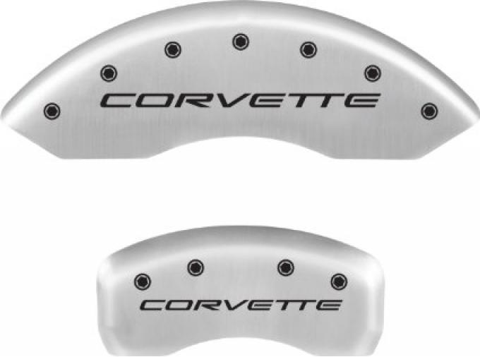 Satin Caliper Covers for Chevrolet Corvette