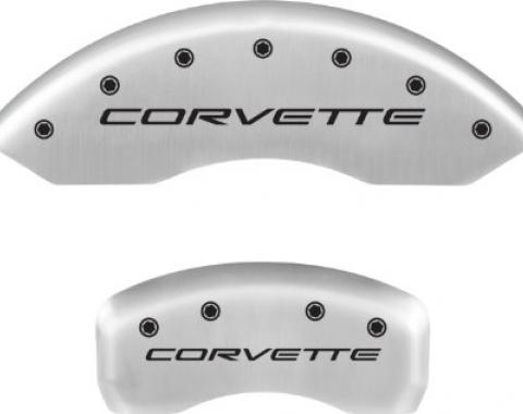 Satin Caliper Covers for Chevrolet Corvette