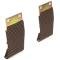 AMD Door Glass Guide Plates, Pair, 68-69 Camaro Firebird X547-3568-3