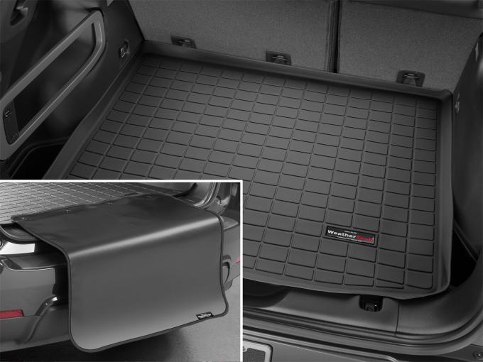 WeatherTech 40656SK - Black Cargo Liner w/Bumper Protector