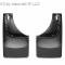 WeatherTech 120002 - Black MudFlap No-Drill DigitalFit