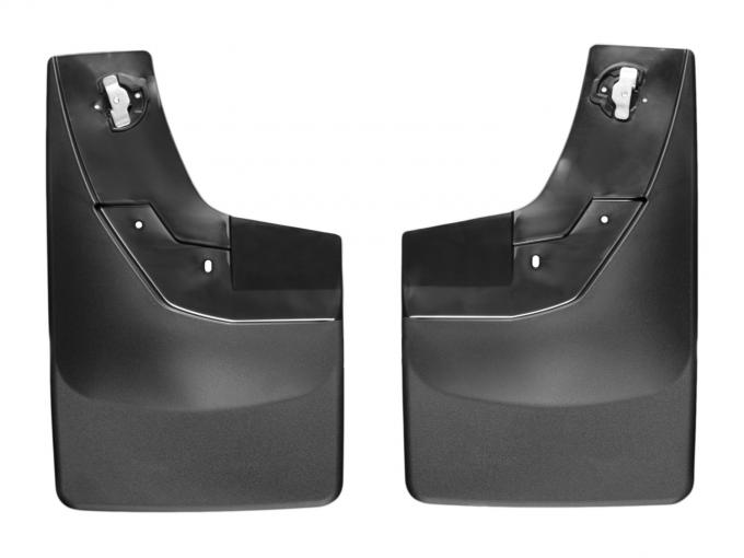 WeatherTech 120035 - Black MudFlap No-Drill DigitalFit