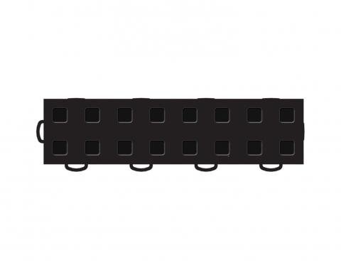WeatherTech 51T312LL BK-BK - Garage Floor Tiles