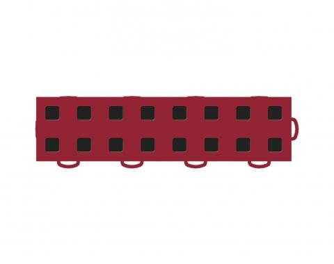 WeatherTech 51T312RL RD-BK - Garage Floor Tiles