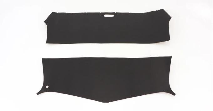 Montco Inc / Repops Interior Headliner Kit, Black, 2pc, 50-53 Chevy GMC Suburban R-CT344