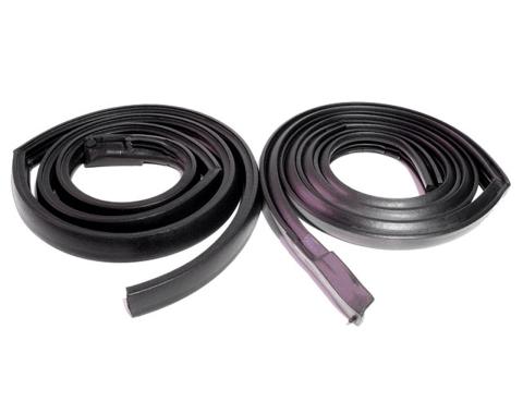 Metro Moulded Parts 1963-1965 Buick Riviera Molded Roof Rail Seals, for 2-Door Hardtop Only RR 5008