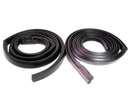 Metro Moulded Parts 1963-1965 Buick Riviera Molded Roof Rail Seals, for 2-Door Hardtop Only RR 5008