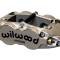 Wilwood Brakes Forged Narrow Superlite 4R Caliper and Bracket Upgrade Kit for Corvette C5-C6 140-14026-N