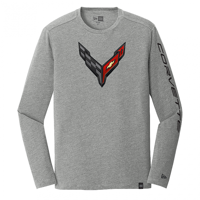 New Era C8 Corvette Carbon Flash Grey T-Shirt