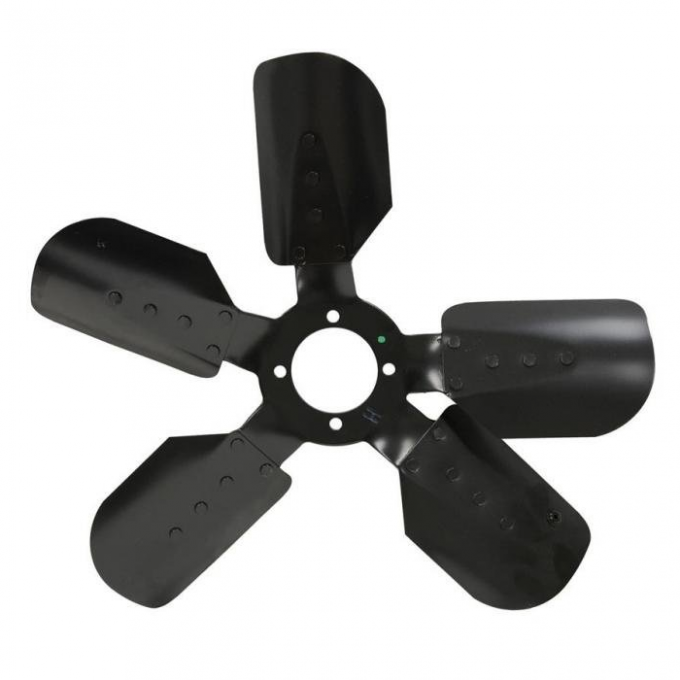 Corvette Cooling Fan Five Blade, Clutch Style, 1960-1967