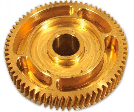 Corvette Headlight Motor Gear, Brass Large, 1984-1987