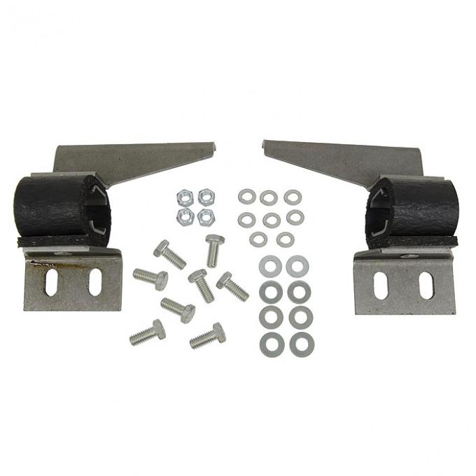 Corvette Muffler Hangers, with Hardware, 1964-1967