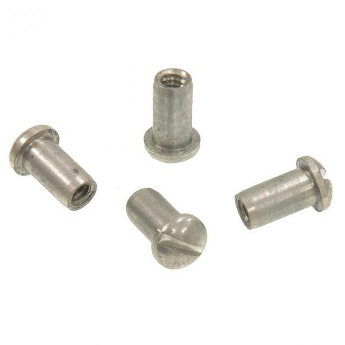 Corvette Park Light Lens Barrel Nuts, 4 Piece, 1953-1957