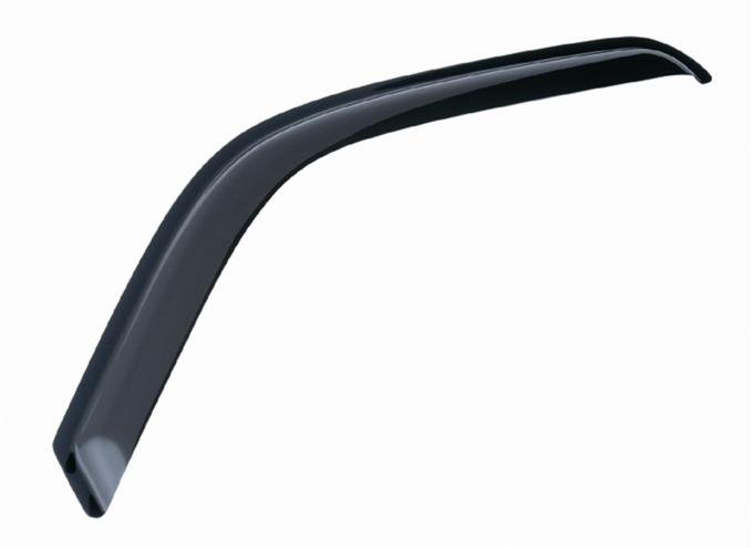 GT Styling 80112, Rainguard, Ventgard (R), Tape-On, Smoke, Plastic, Set of 2