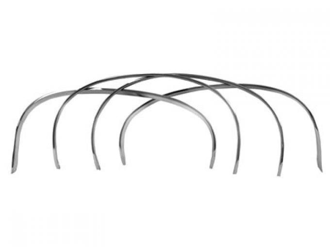 GTO Wheel Well Molding Set, 1968-1969