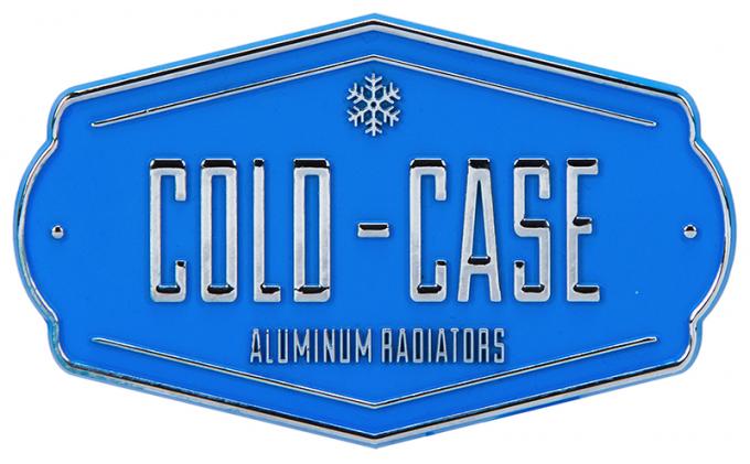 Cold Case Radiators Cold Case Logo Emblem Blue CCBLUEMBLEM