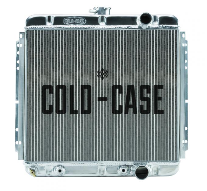 Cold Case Radiators 67-70 Mustang 289/302 Fair Coug Gal Aluminum Performance Radiator 20 Inch AT FOM561A