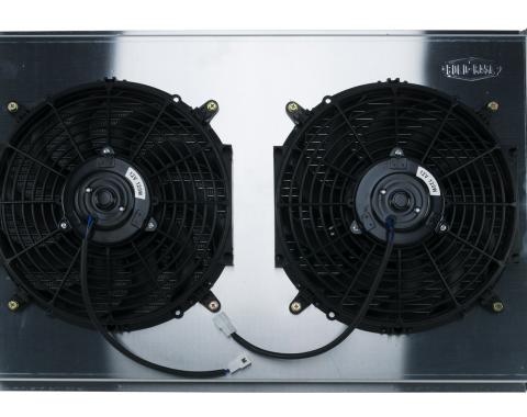 Cold Case Radiators 67-69 Camaro/Firebird LS Swap With 35mm Hoses Aluminum Radiator and 16 Inch Fan Kit CHC547A-1K