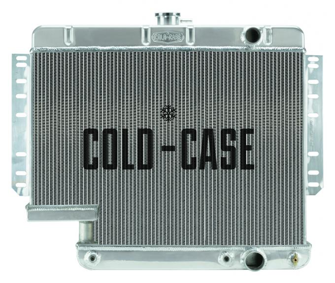 Cold Case Radiators 61-65 Impala with 500 Steering Box Aluminum Radiator CHI565A-5