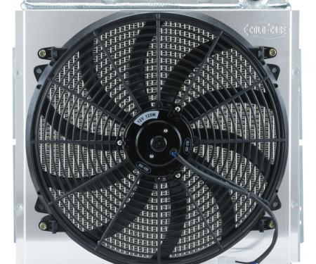 Cold Case Radiators Mustang Aluminum Radiator and 16 Inch Fan Kit 64-66 Mustang 5.0 Manual FOM564-5K