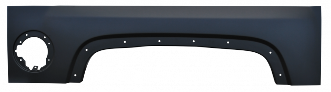 Key Parts '14-'18 GMC Rear Upper Wheel Arch for 5' 8" Bed, Driver's Side 0865-151
