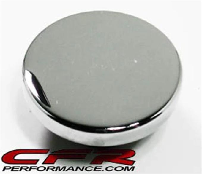 CFR Performance Chrome Top Push-In Oil Cap Plug for Valve Covers - Smooth HZ-9170