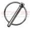 CFR Performance Steel 1/4" Flip Over Hood Pin - Chrome HZ-4055