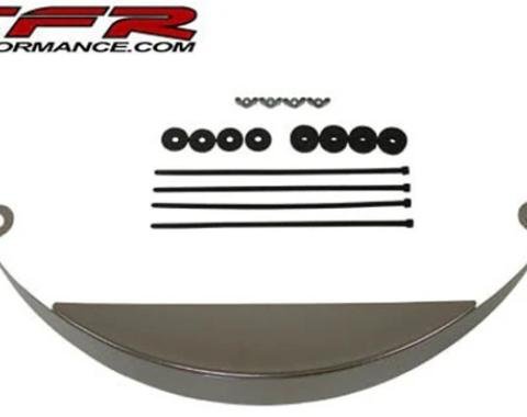 CFR Performance 3" Universal Chrome Steel Cooling Fan Shroud - Chevy-Ford-Mopar HZ-9453