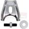 CFR Performance 1955-2027 Chevrolet Steel Chevy V8 Competition Style Distributor Hold Down Clamp W/ Bolt & Washer - Chrome HZ-1093-C