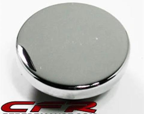 CFR Performance Chrome Top Push-In Oil Cap Plug for Valve Covers - Smooth HZ-9170
