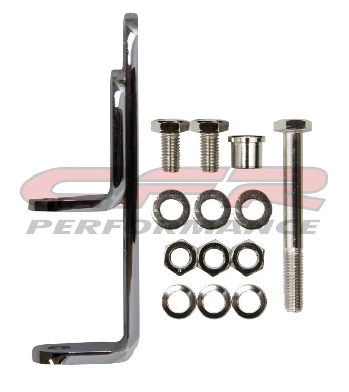 CFR Performance Steel Chevy Small Block Alternator Brackets - Header F Style SWP HZ-9322