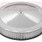 CFR Performance Chevy-Ford-Mopar 14" Chrome Steel Air Cleaner Set - Recessed Base HZ-2195BOX