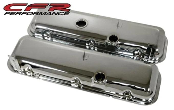 CFR Performance Steel Valve Covers Fits 1965-72 Chevy Big Block 396 427 454 Tall HZ-9503-T