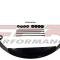 CFR Performance 3" Universal Chrome Steel Cooling Fan Shroud - Chevy-Ford-Mopar HZ-9453